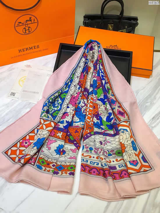 High Quality Female Shawl Hot Sale Men Scarf Replica Hermes Scarves 41